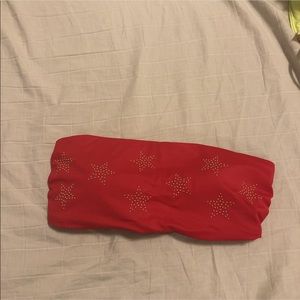 Victoria’s Secret bandeau swimsuit